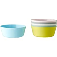 IKEA 204.613.78 Kalas - Juego de 6 platos de plástico- multicolor